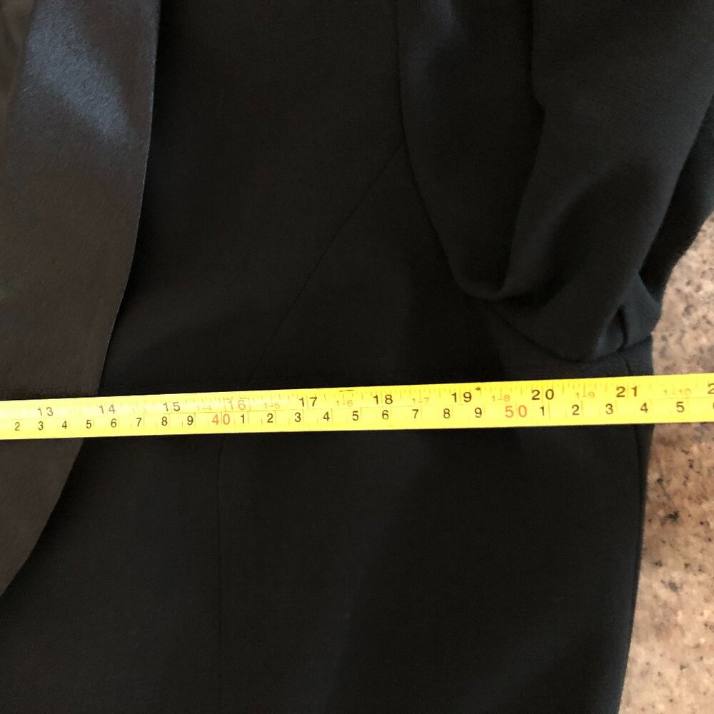 Black Blazer/Skirt Set Women's Size 14 Studio 1 - Picture 8 of 16
